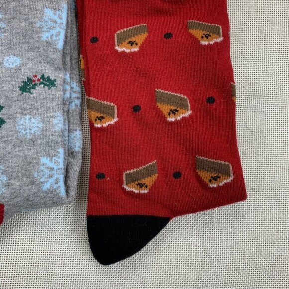Club Room Mens Holiday Crew Socks Three Pairs One Size - Picture 7 of 8